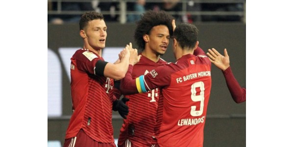 Leroy Sané lässt den FC Bayern München nicht erneut gegen Frankfurt verlieren